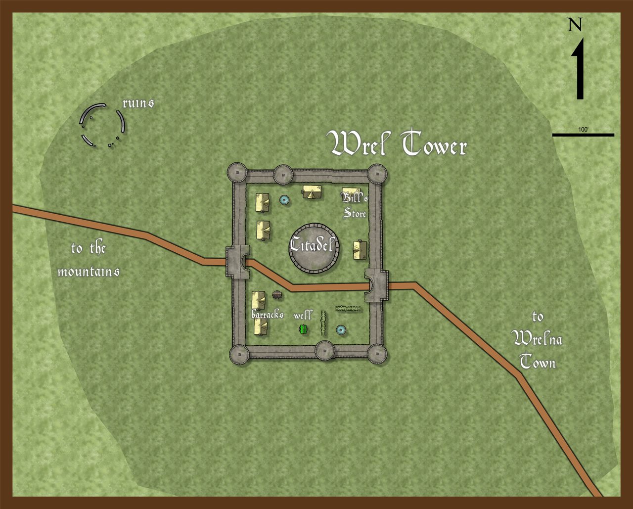 Nibirum Map: wrel tower by JimP